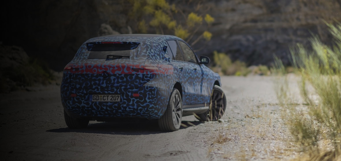 Así luce el Mercedes Benz EQC en Almería el primer coche 100