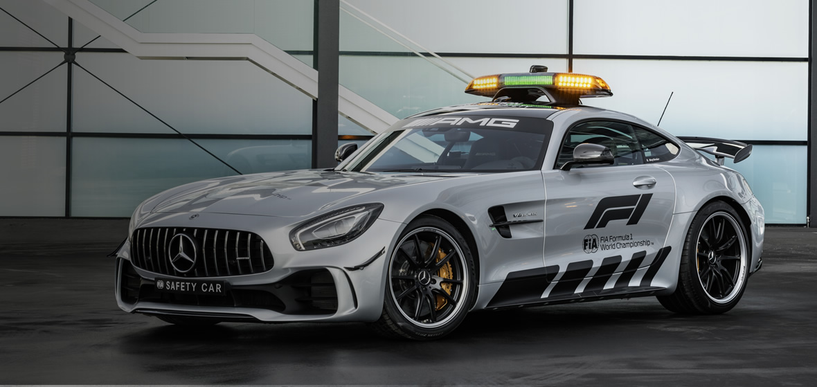 El Mercedes-AMG GT R fué el nuevo Safety Car de la Fórmula 1 en 2018
